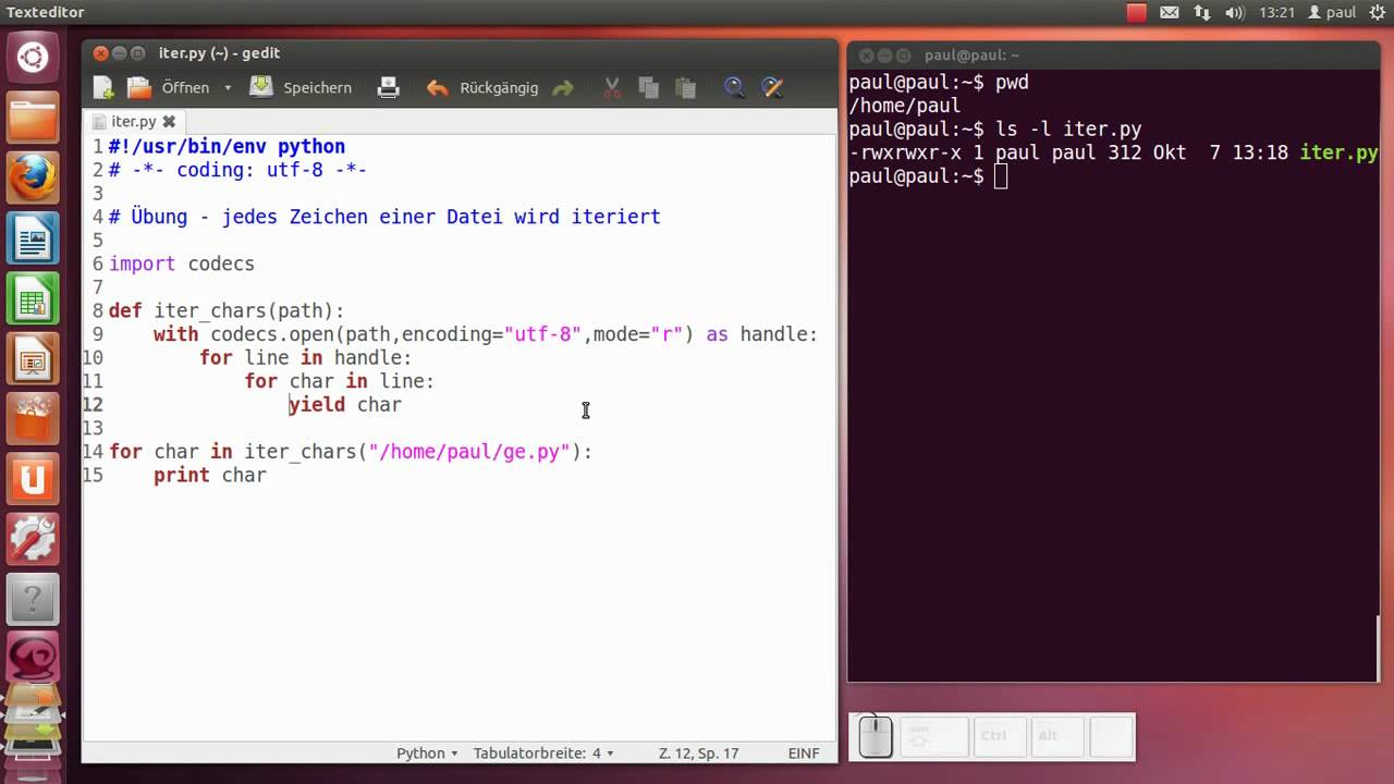 Python-Programmierung - Generator-Funktion - Übung - YouTube