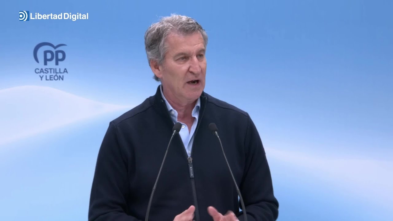 Feijóo calienta las elecciones a CyL: Sánchez 