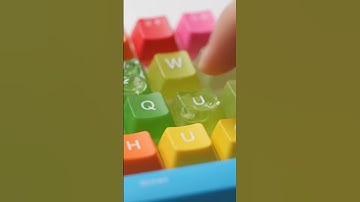 Jelly keyboard ASMR -- Made with Google Veo 3 -- #trending #viral #veo3 #googleveo3 #ai #shorts