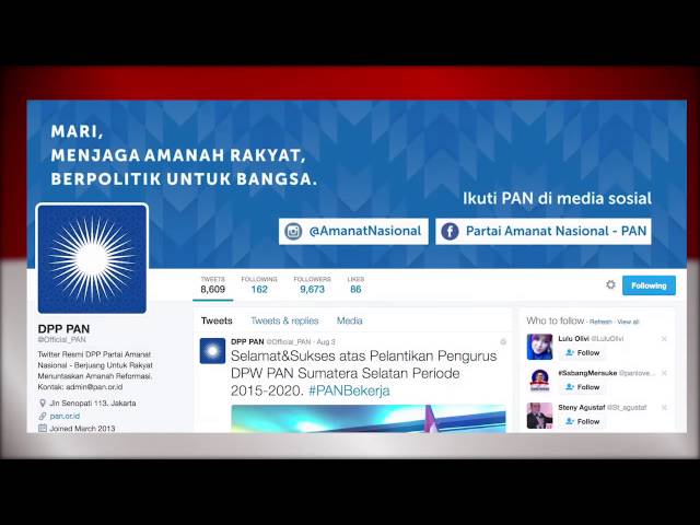 official media PARTAI AMANAT NASIONAL - PAN class=