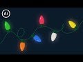 Flat Design Christmas Lights | Illustrator Tutorial