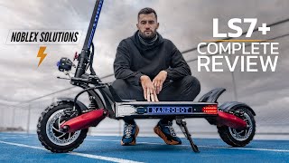 NANROBOT LS7+ ELECTRIC SCOOTER REVIEW - 58 MPH MONSTER!