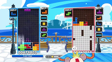 Cold Clear vs Zetris #61 - T-spin PCs - Puyo Puyo Tetris AI vs AI