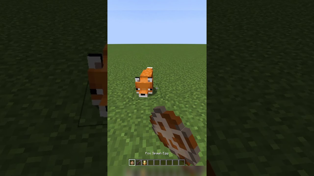 Fox 🦊 Use The Totem Of Undying | Minecraft