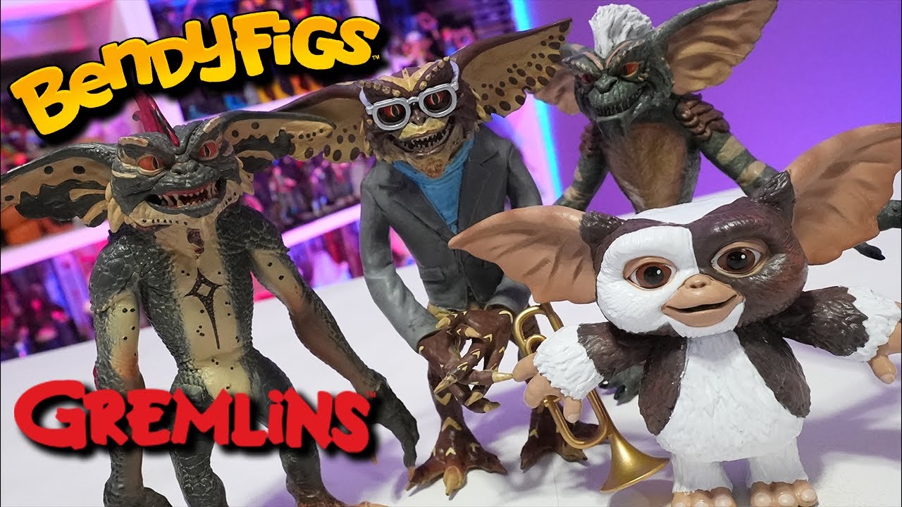 Gremlins Action Figures - Bendyfigs Review! - YouTube