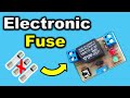 Electronic fuse short circuit and overload protection