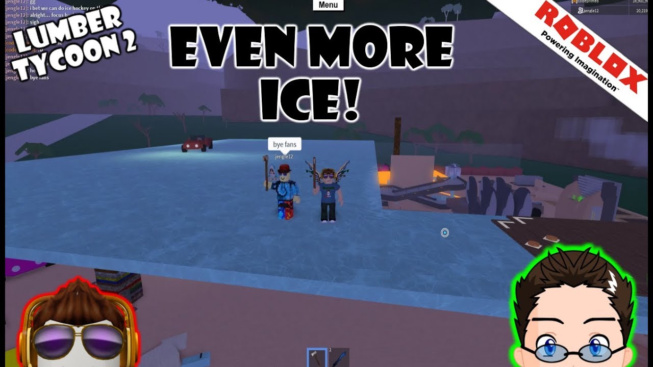 Roblox Lumber Tycoon 2 Jengle12 And The Ice Rink Youtube - alright why is this even allowed roblox