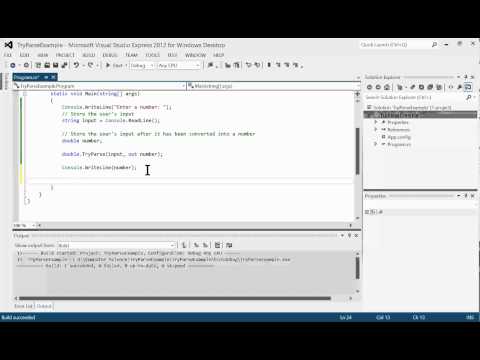 Grade 10 11U 11C TryParse