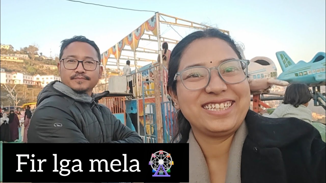 Almora mai fir se lga mela ||Tashvi jhulo ko dekh hui khush ☺️ || Tashvi Panchapl vlogs 