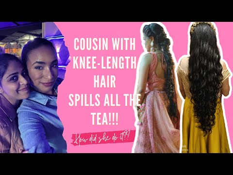 Cuz with KNEE LENGTH hair spills Hair Growth Secrets
