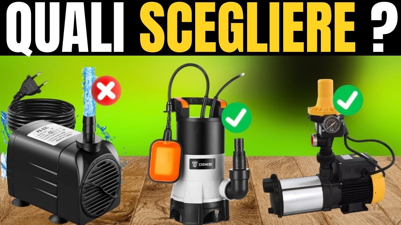 Le Migliori Pompe per Acque Reflue Qualità-Prezzo del 2026 [NON COMPRARE SENZA AVER VISTO QUESTO]