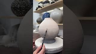 Crafting a Beautifully Textured Ceramic Vase