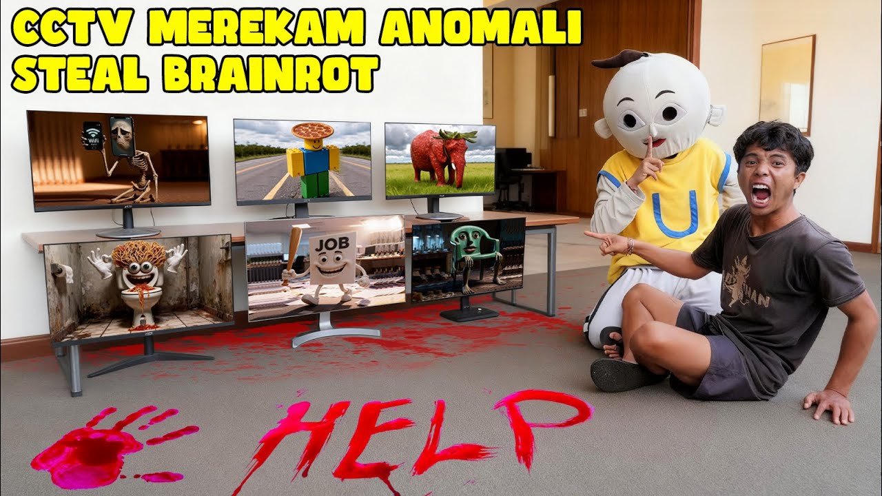 CCTV MEREKAM SEMUA ANOMALI STEAL BRAINROT?!