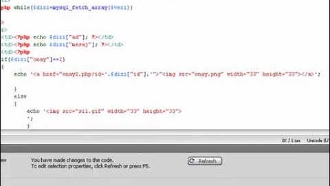 Php ile Onaylı Yorumları Yayınlama