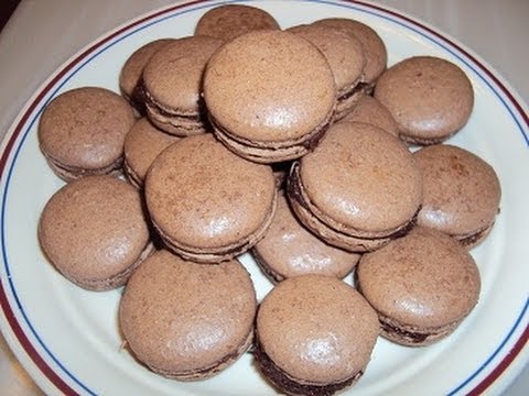 Chocolate Macaroons (Macarons) -CDsKitchen Recipe #5