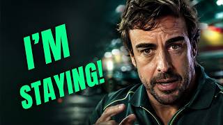 Fernando Alonso Just Made His FINAL Decision on F1 Future!