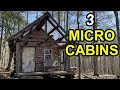 Tour 3 Tiny Cabins (and outhouses)