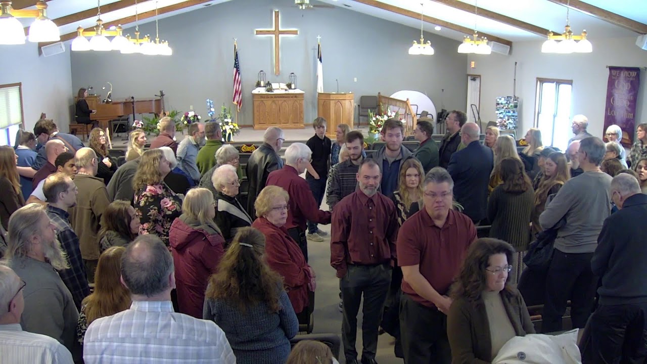 The Funeral of Mark Breneman, Grace Presbyterian Church, Pardeeville, WI