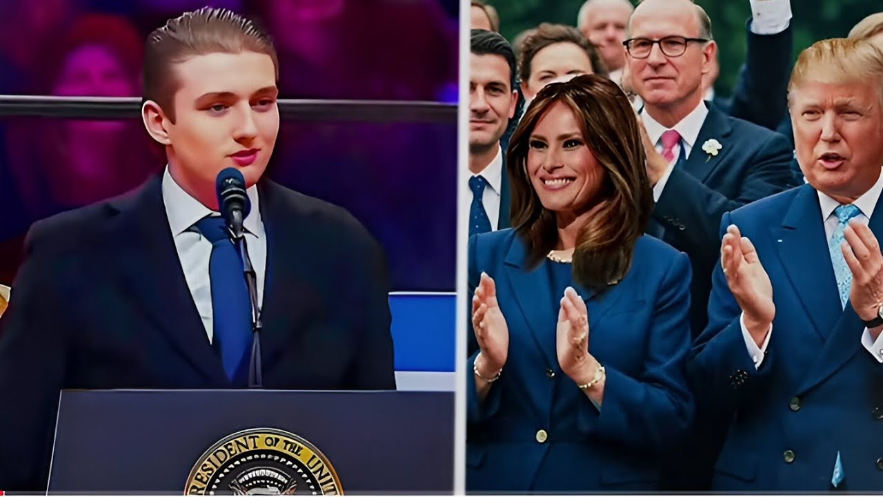 Barron Trump Shocks the Nation with His First Powerful Speech – Earns a ...