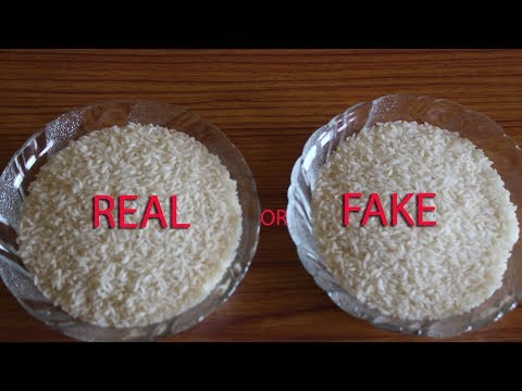 How To identify Plastic Rice In 6 Different Steps in 2017 
