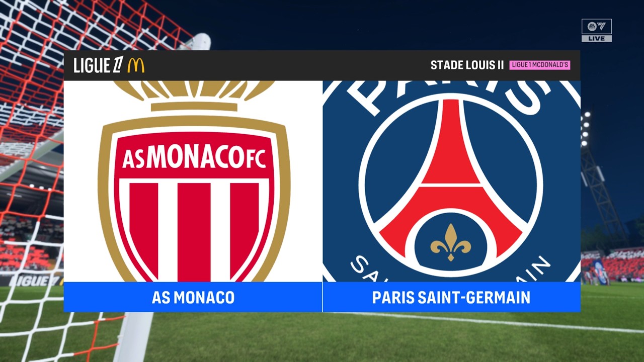 EA FC 26| Monaco vs Paris Saint-Germain | 14e journée | 2025-26 Ligue 1 w/PSG