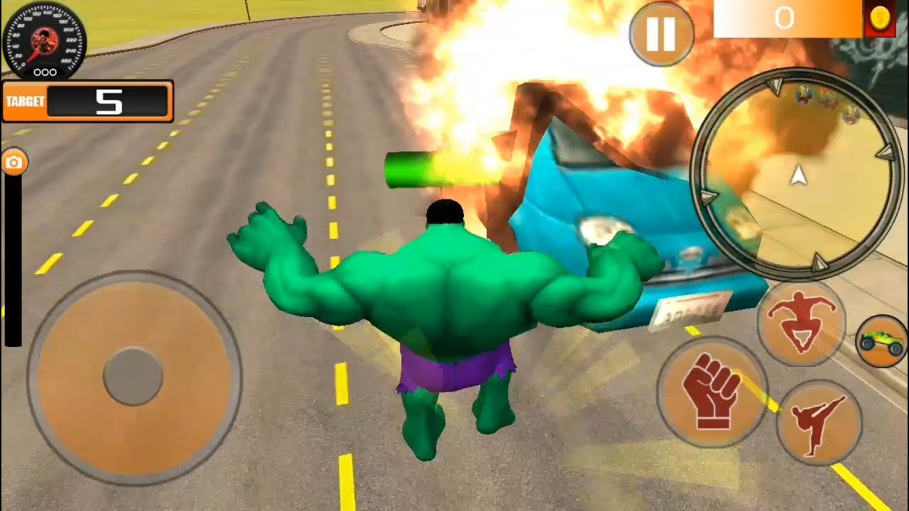 Incredible Flying Monster Hero Superhero City Battle | Monster Vs Superhero - Best Android GamePlay