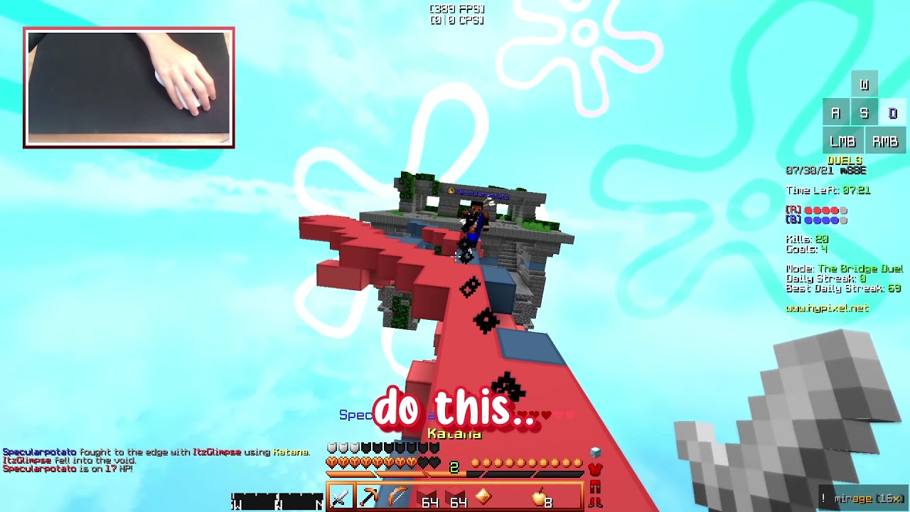 ItzGlimpse VS Specularpotato INTENSE 1v1 ending...