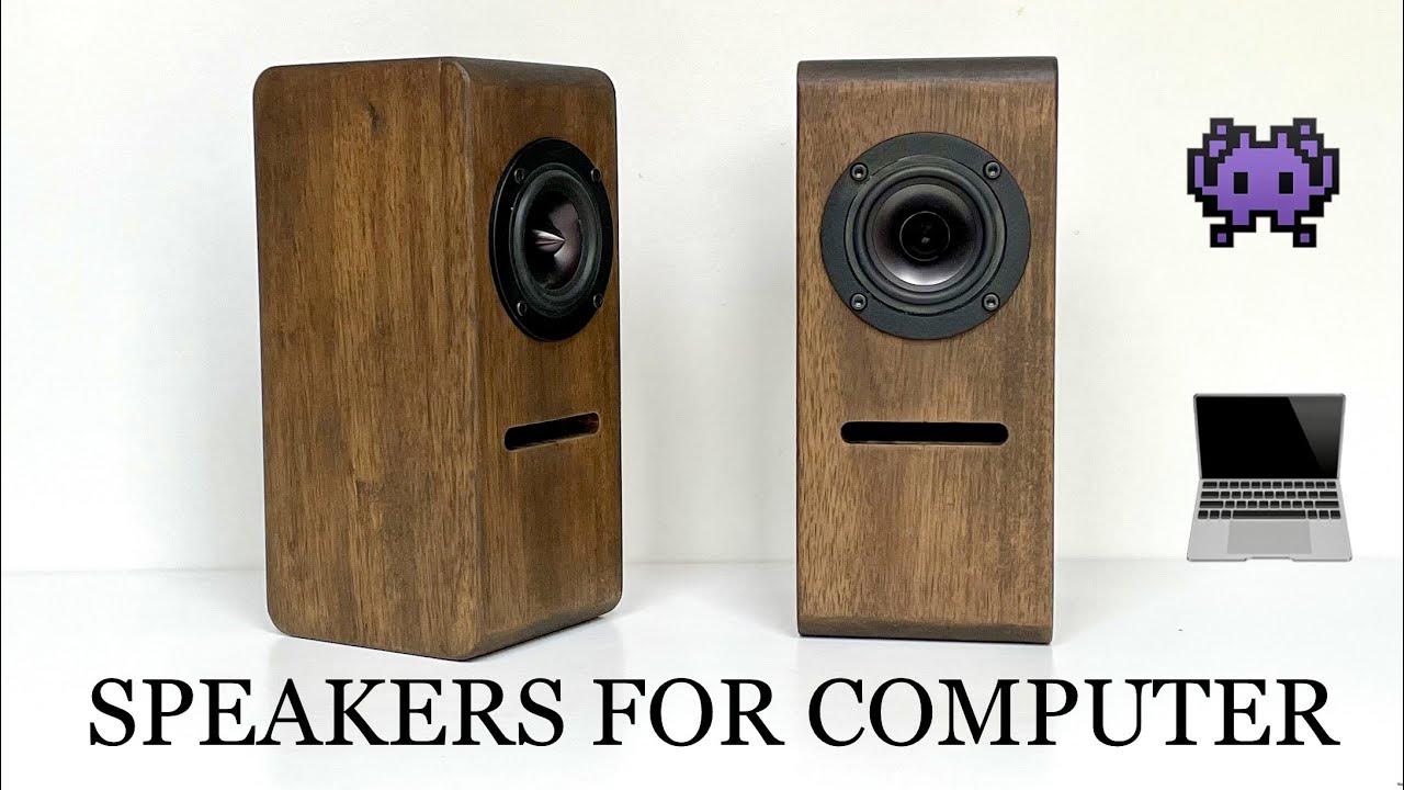 DIY Computer Speakers RS75 YouTube