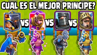 CUAL ES EL MEJOR PRINCIPE? | OLIMPIADAS de PRINCIPES | NUEVO PRINCIPITO | Clash Royale