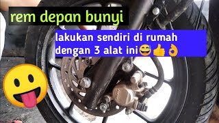 Front brake pads make noise - how to fix it yourself at home