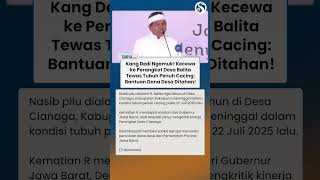 Download Lagu NAIK PITAM! KDM Ngamuk Balita di Desa Cianaga Meninggal Cacingan: Bantuan Dana Desa Ditahan! MP3