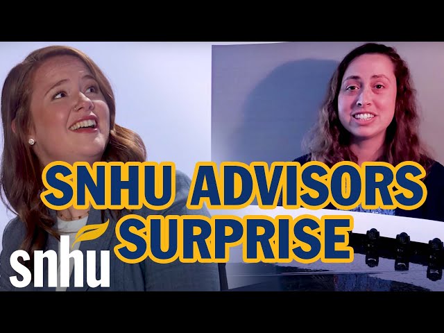 Online College Advisors Surprise Their Students