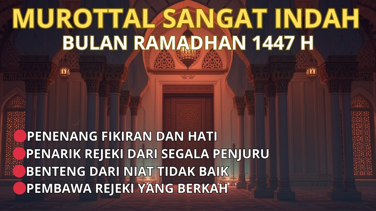 TENANGKAN PIKIRAN DENGAN MUROTTAL MERDU PENGANTAR TIDUR, AR RAHMAN, AL KAHFI, AL WAQIAH,JUZ 30