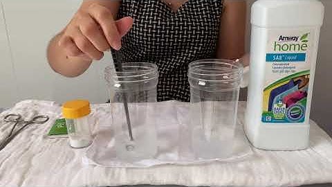 Minh hoạ sản phẩm nước giặt đa năng SA8 của Amway