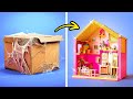 How To Build Cutest Dollhouse with Rainbow Mini-Crafts ❤️ DIY Miniature House For Doll image