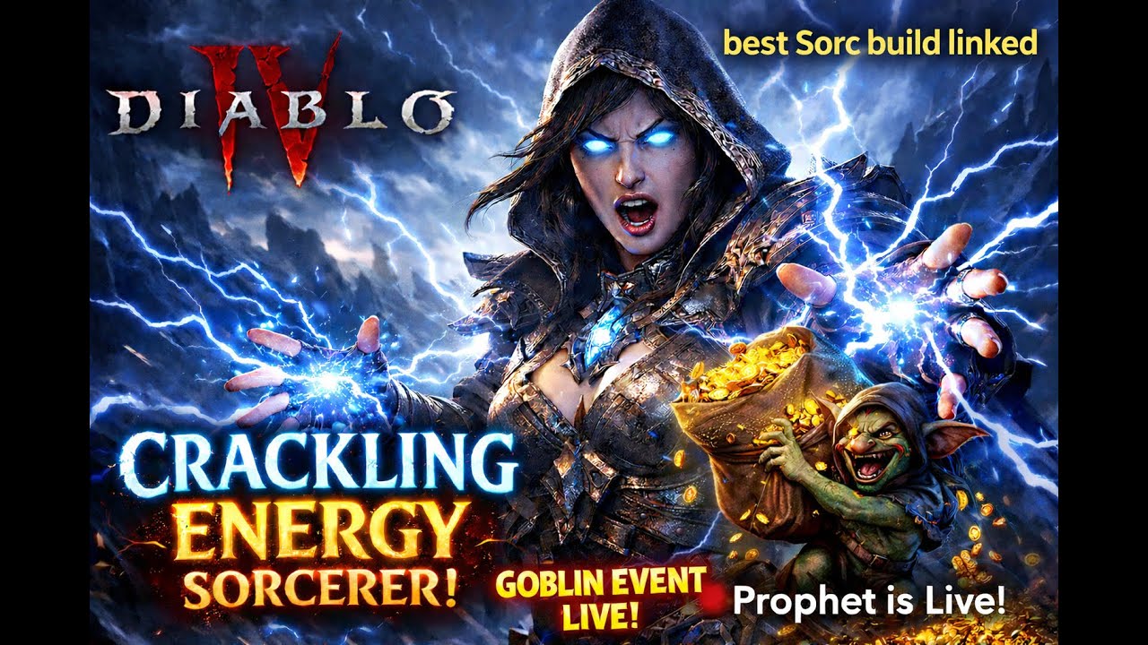 Prophet Is Live! Diablo 4 Season 11 Divine Intervention Crackling Energy Sorcerer!