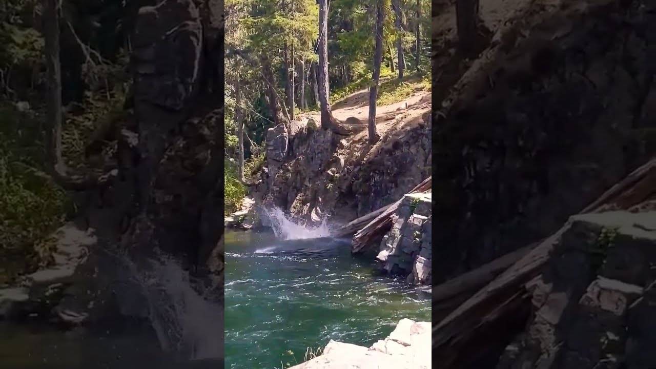 Rope Swing Cliff Jumping GONE WRONG Near Death Experience Don T Do This Washington Shorts