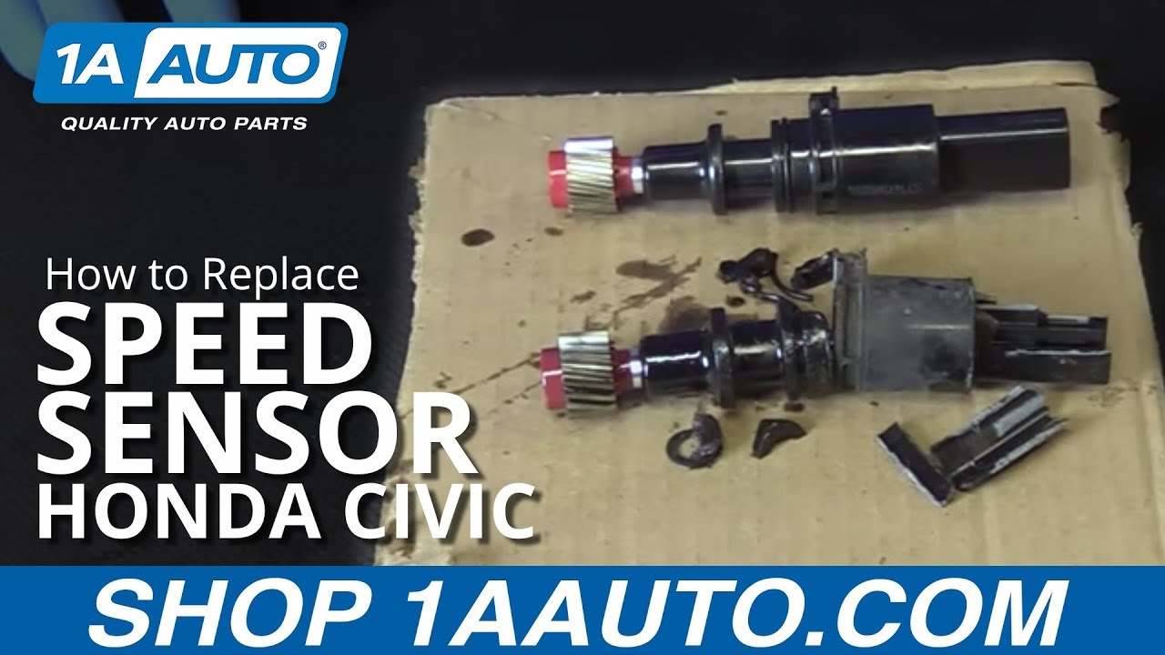 How To Replace Speed Sensor 01-05 Honda Civic - Youtube
