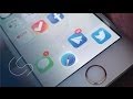 Bouncy iPhone Dock Icons