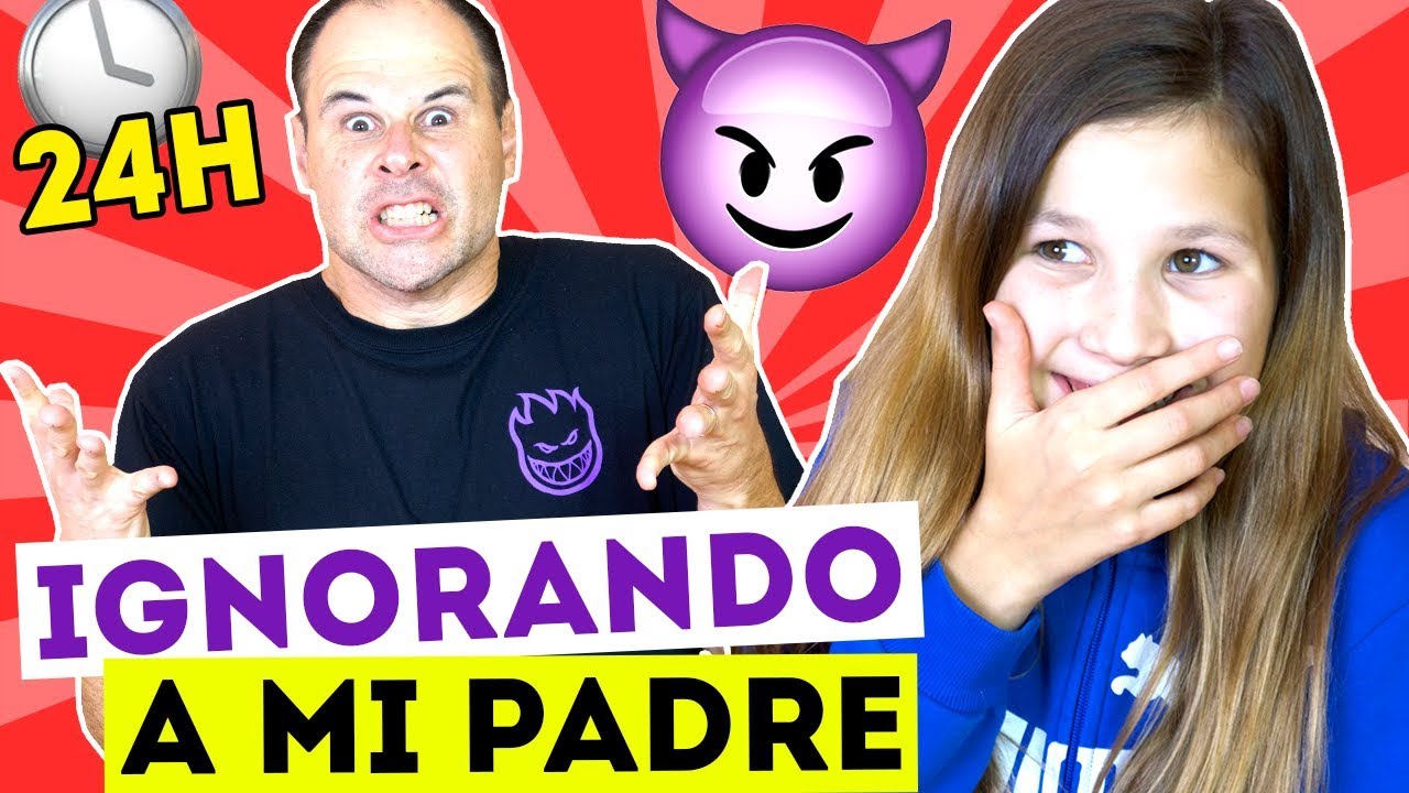 IGNORANDO A MI PADRE | SE ENFADA MUCHO | Daniela Golubeva
