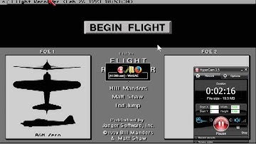 AMIGA Fighter Duel Pro Flight Recorder 1 AMIGA OCS Jaeger Software v1.0 1993 Crack Skidrow Disks3