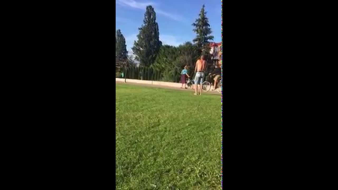 CRAZY WOMAN IN HALMSTAD