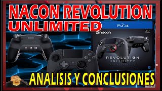 Nacon Revolution Unlimited Pro Controller, análisis: review con vídeo,  precio y experiencia de uso