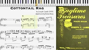 Cottontail Rag by Joseph Lamb (Dorian Henry, piano rendition)