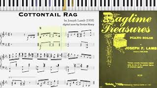 Cottontail Rag by Joseph Lamb (1959, Ragtime piano)