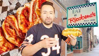 Chicago's BEST Sandwich? Eating Ricobene's Breaded Steak Sandwich on the South Side of Chicago