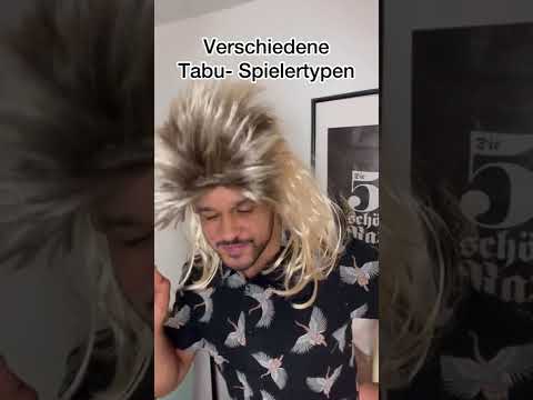 Verschiedene Tabu- Spielertypen- welcher bist du?