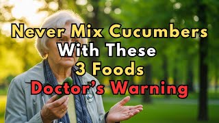 Seniors: Never Mix Cucumbers With These 3 Foods - Doctor's Warning