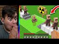 Así TRANSFORMA HEROBRINE a los ALDEANOS en ALDEANOS MUTANTES de MINECRAFT! 😂