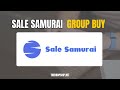 Sale Samurai Group Buy Only $5/month - Find Winning Etsy Keywords And Grow Your Shop Fast